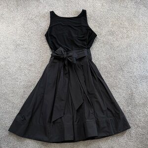 Ralph Lauren Elegant Black Midi Dress